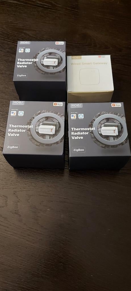 Kit 3 Vanne thermostatique connectée avec passerelle zigbee., Bricolage & Construction, Enlèvement