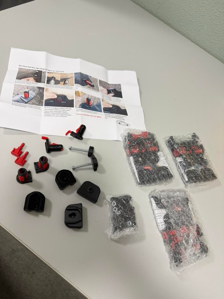 Jaguar XK XKR X150 betere Hoedenplank Clips Set (2006-2014), Ophalen of Verzenden, Nieuw