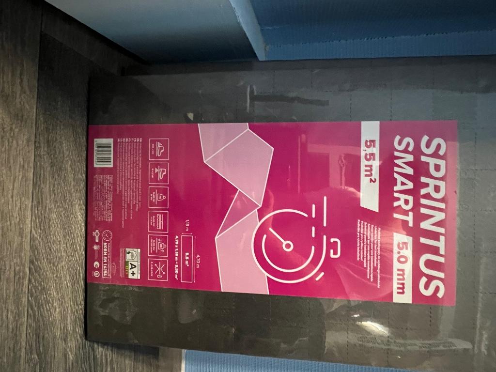 Sous couche parquet, Neuf, Synthétique, Enlèvement, Dalles