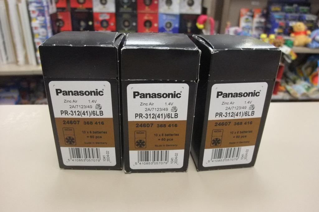 panasonic pr-312 batterijen hoortoestel, Audio, Tv en Foto, Accu's en Batterijen, Nieuw, Ophalen of Verzenden