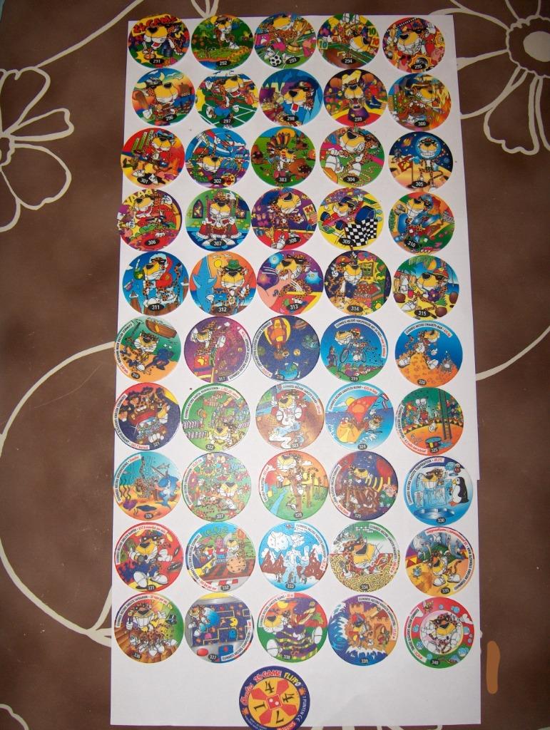 JEU NL 24 FLIPPO n 291 à 340, Envoi, Cheetos 24 Game, Flippos en vrac