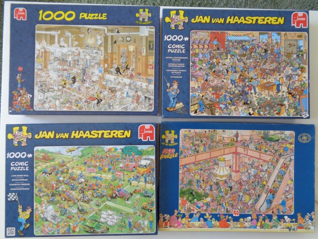 Jan van Haasteren puzzels (4 van 1000 stukjes) deel 4, Verzenden