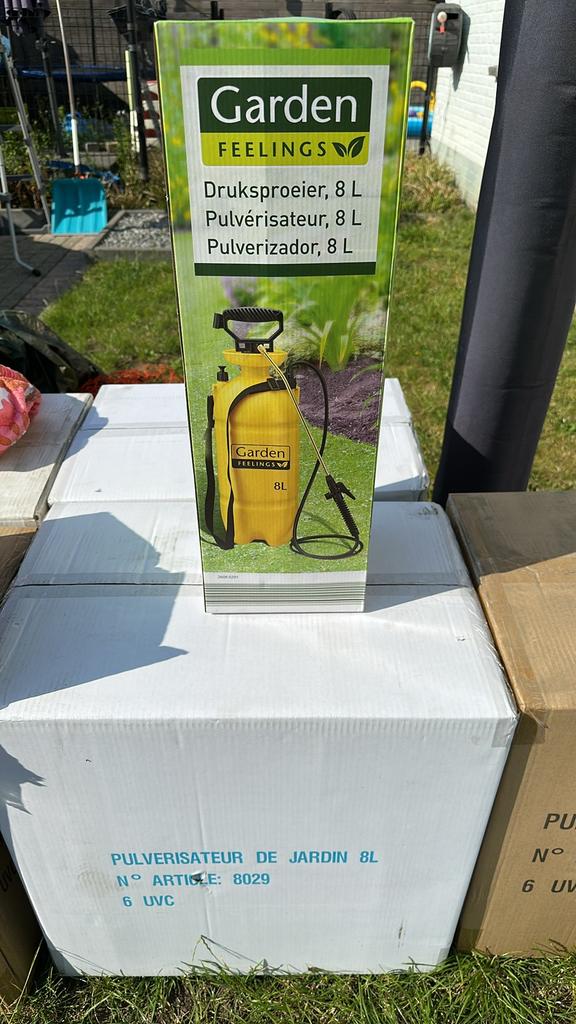 Druk sproeier 8L NIEUW!, Tuin en Terras, Bestrijdingsmiddelen, Ophalen, Nieuw