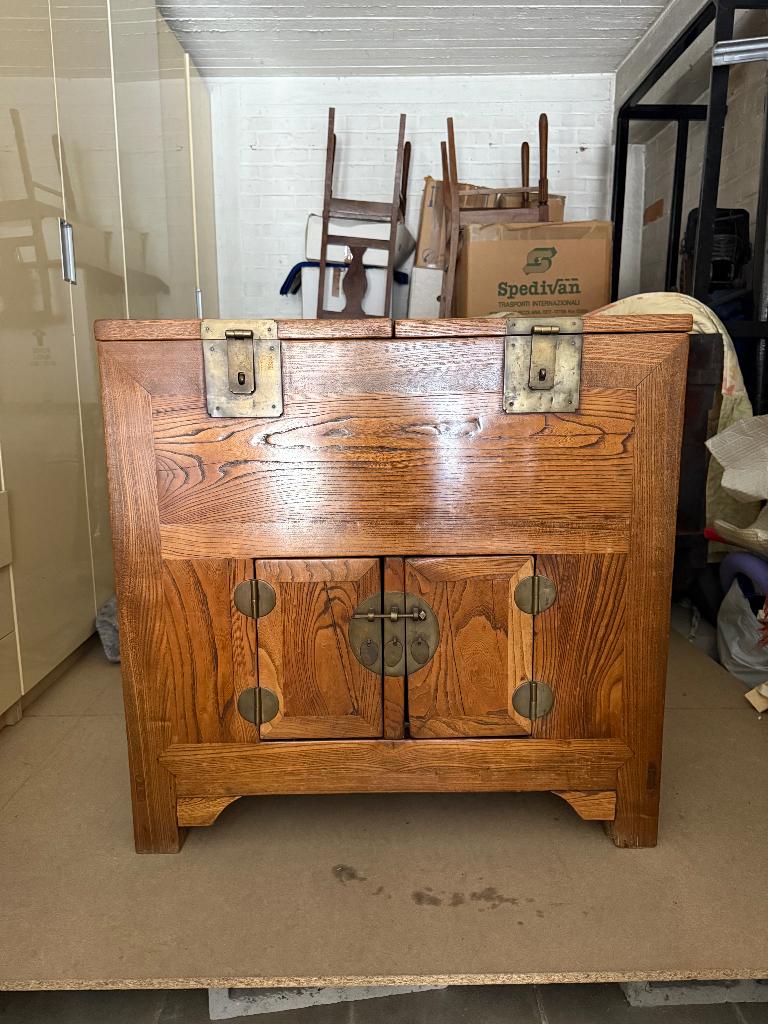 Coffre chinois, Maison & Meubles, Enlèvement, Utilisé