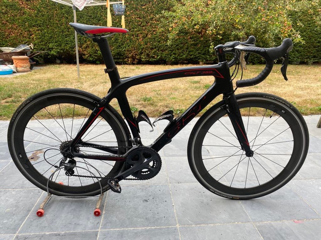 Koersfiets ckt 389 ssp, Fietsen en Brommers, Ophalen, Zo goed als nieuw, Carbon