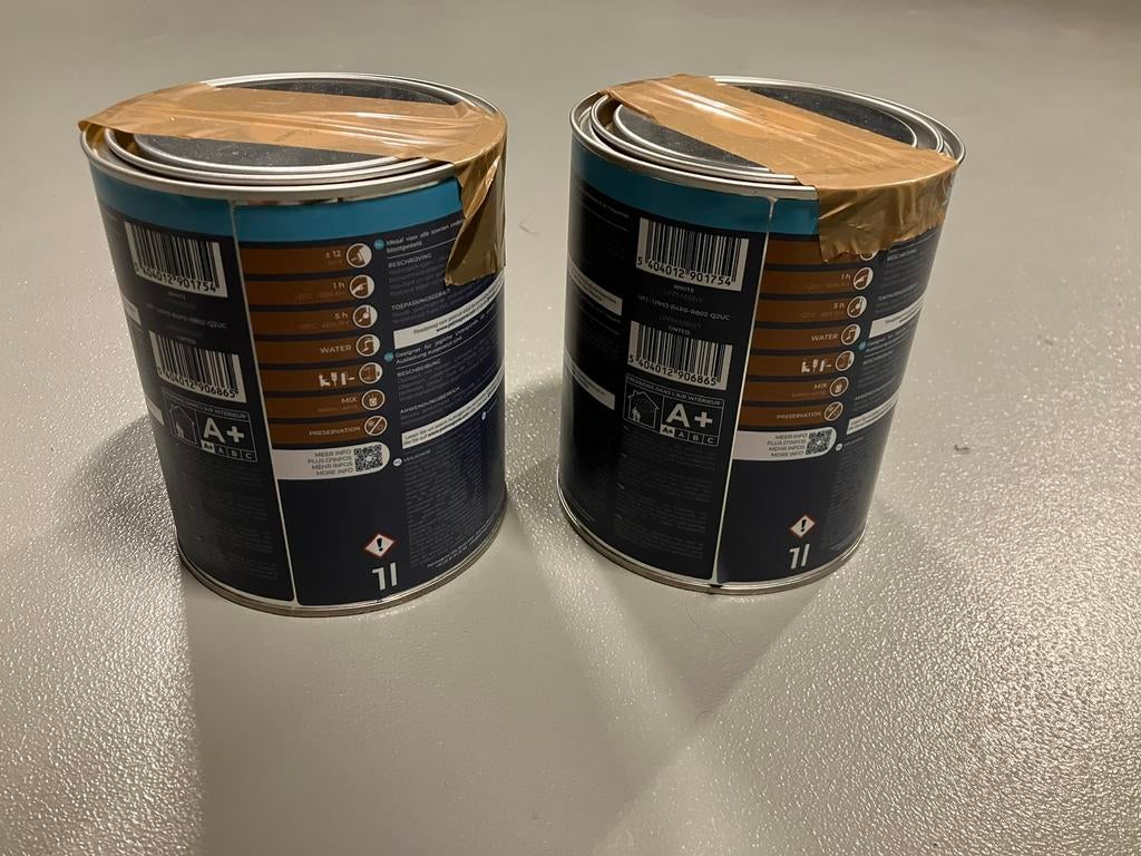 Peintagon wit Hout & Metaal LAK PU PRO MAT, Ophalen, Wit, Nieuw, Lak