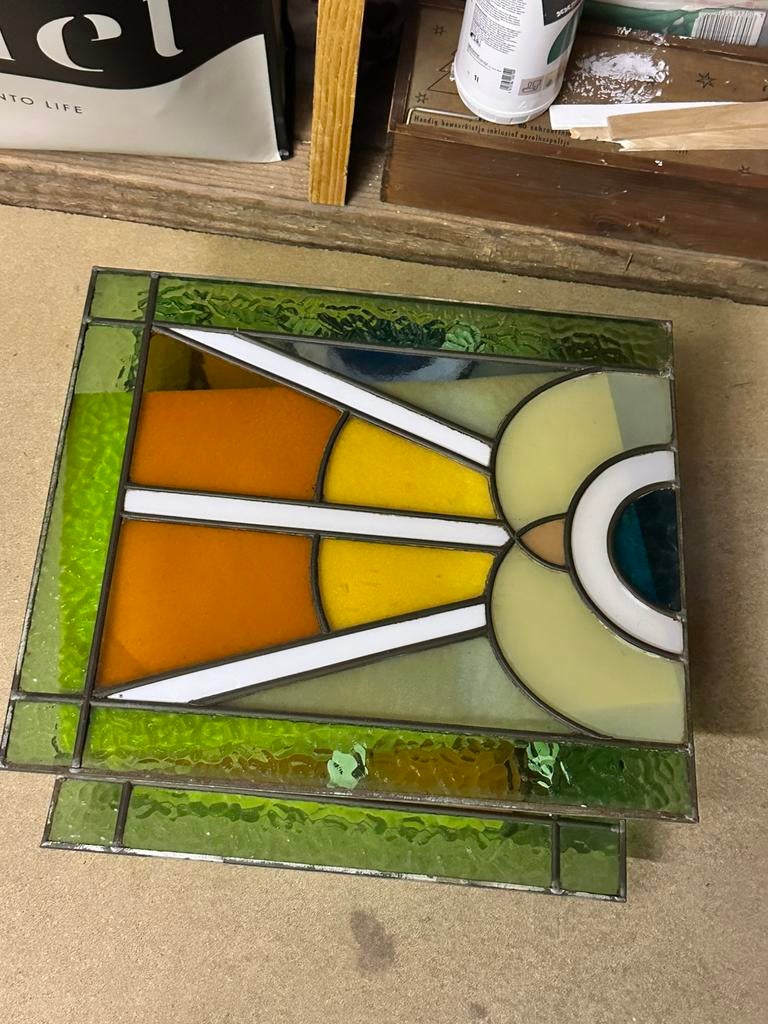 Art Deco bovenlicht 1925”, Ophalen