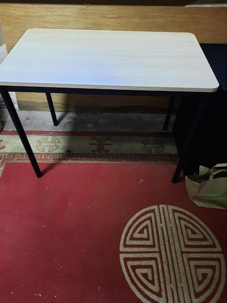 Tafeltje, Huis en Inrichting, Ophalen, 100 tot 150 cm, 50 tot 100 cm, Rechthoekig