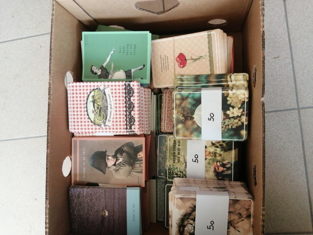 MINISTERIE VAN UNIEKE ZAKEN wenskaarten, Ophalen, Nieuw