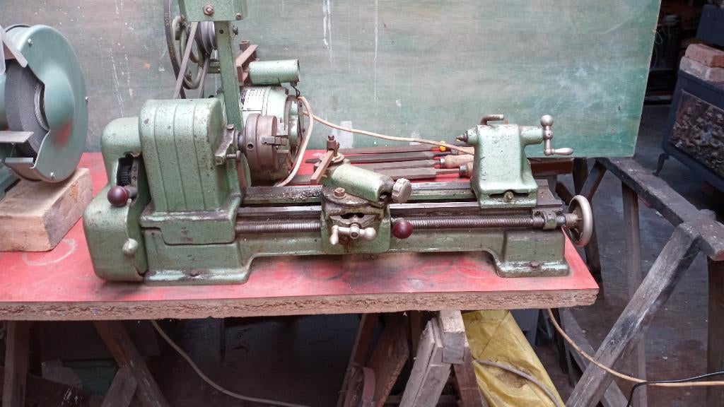 kleine draaibank, Doe-het-zelf en Bouw, Draaibanken, Ophalen, Zo goed als nieuw, Metaaldraaibank, Minder dan 500 mm