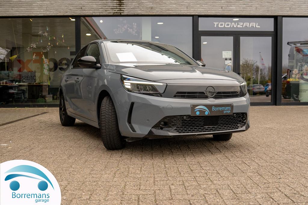 Opel Corsa OPEL CORA 1.2 HYBRIDE  74 KW CAMERA / VERDUISTER, Auto's, Opel, 0 min, Zwart, 0 kg, Bedrijf