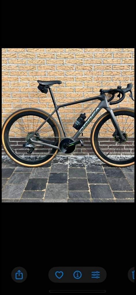 Orbea Terra sram force gravelbike, Fietsen en Brommers, Fietsen | Racefietsen, Ophalen, Gebruikt