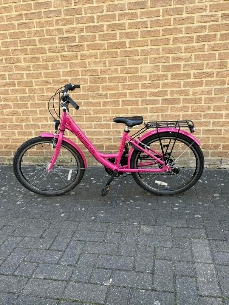 Kinderfiets minerva, Enlèvement, Comme neuf, 24 pouces, Vitesses