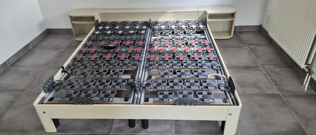 Auping bed met tempur bedbodem, Ophalen, Verstelbaar