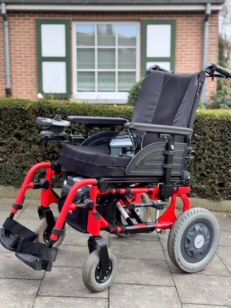 Opvouwbare Electrische rolstoel Alber esprit action 4 Alber, Diversen, Ophalen of Verzenden, Inklapbaar, Zo goed als nieuw, Elektrische rolstoel