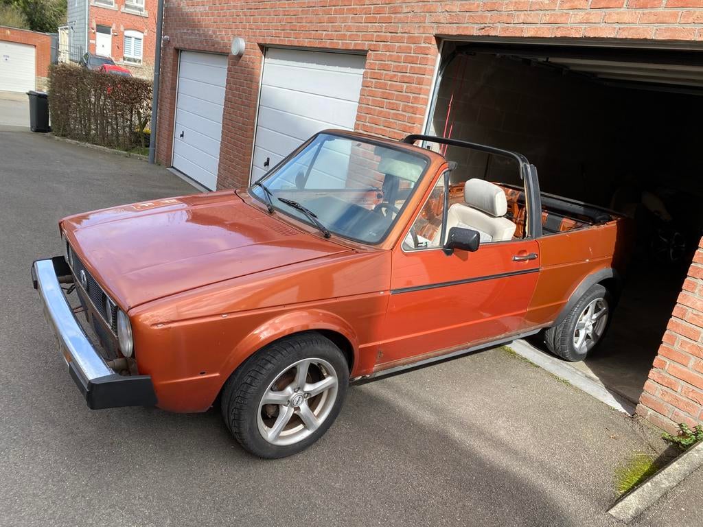 Golf 1 cabrio caisse avec moteur 1.6 gti, Autos, Particulier, Achat