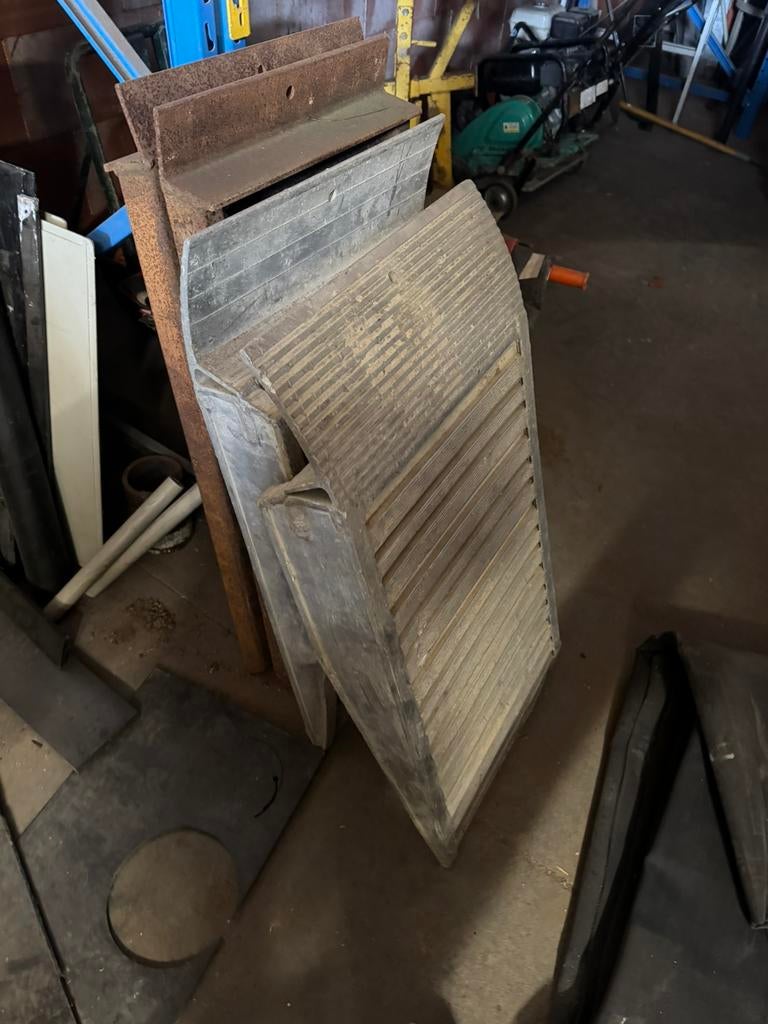 Zware container rampen, Jardin & Terrasse, Enlèvement, Utilisé