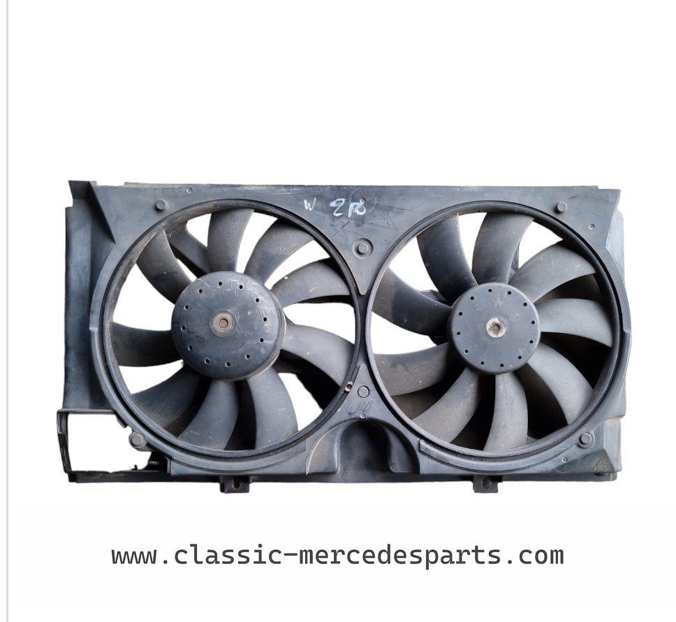 Koelventilator met motor voor Mercedes w210, Utilisé, -, -, Enlèvement ou Envoi
