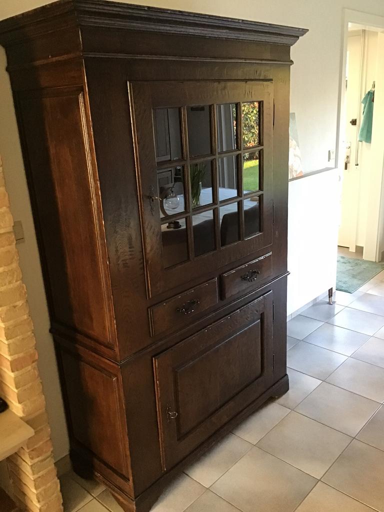 Antieke barkast, Huis en Inrichting, Ophalen, Zo goed als nieuw