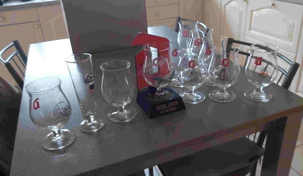 Duvel Bier België Belgique Moorgat Cupido Lover Café, Ophalen of Verzenden, Nieuw, Glas of Glazen, Duvel