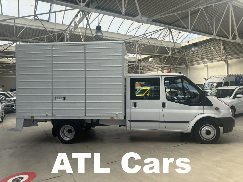 Ford Transit DUBBELE CABINE|1STE EIGENAAR|1J GARANTIE, Electronic Stability Program (ESP), Achat, 2400 cm³, Entreprise