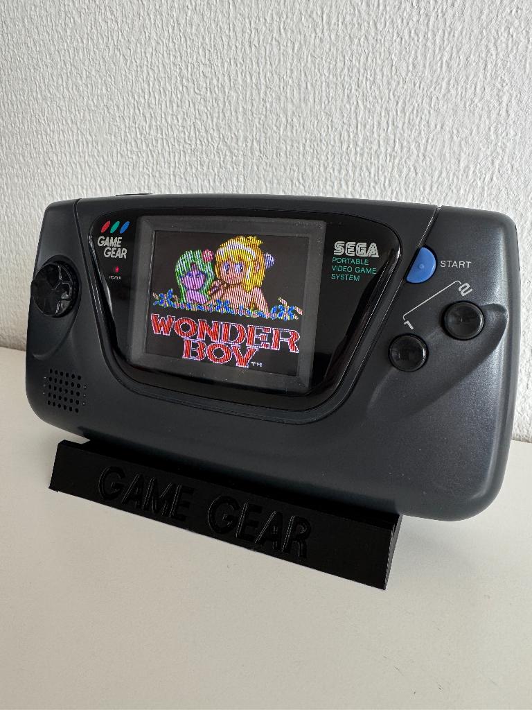 Sega Game Gear met IPS scherm, Games en Spelcomputers, Spelcomputers | Sega, Game Gear, Met games, Refurbished, Ophalen of Verzenden