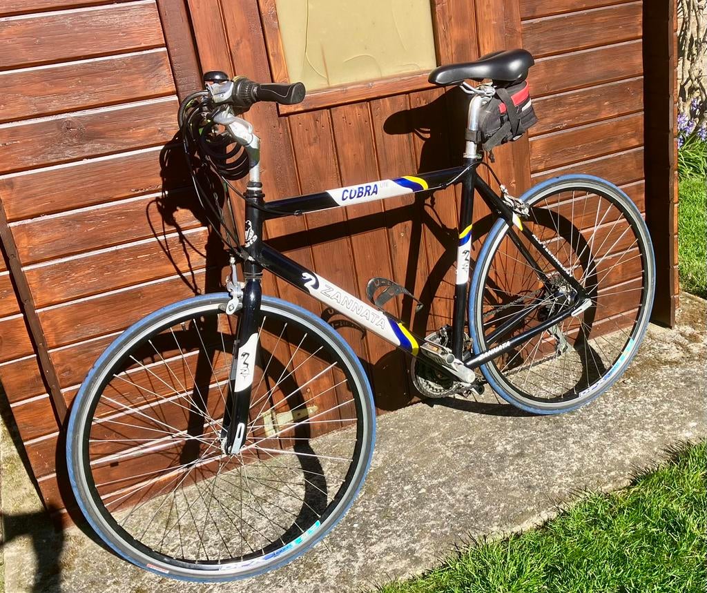 Racefiets met recht stuur/ kader 54-56, Autres marques, Aluminium, Enlèvement, 28 pouces