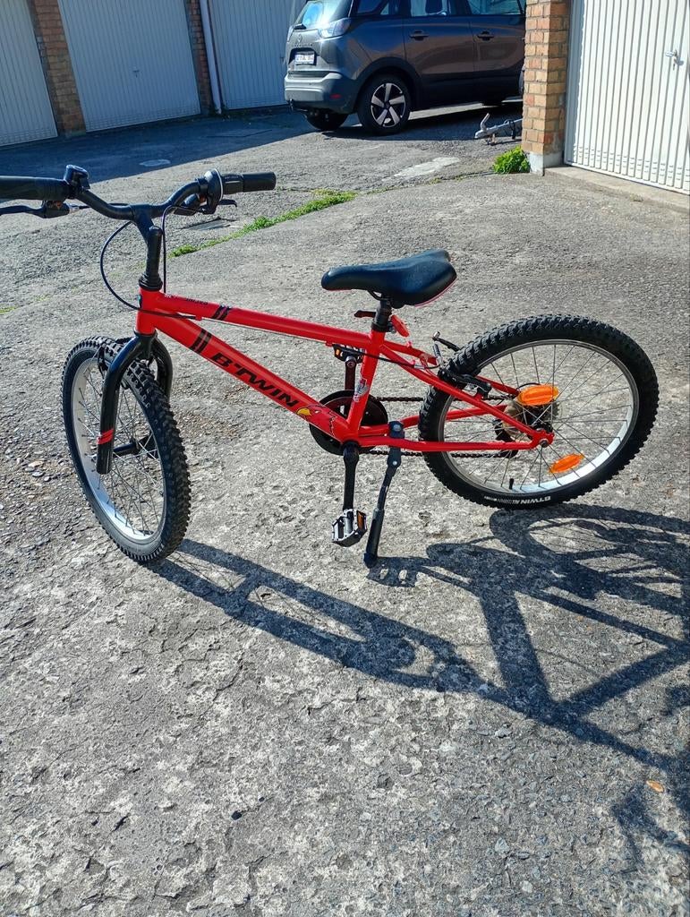 Kinderfietsje voor een 7jaar, Ophalen