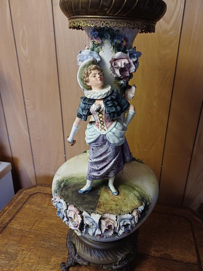 Porseleinen vaas, Antiquités & Art, Antiquités | Porcelaine, Enlèvement