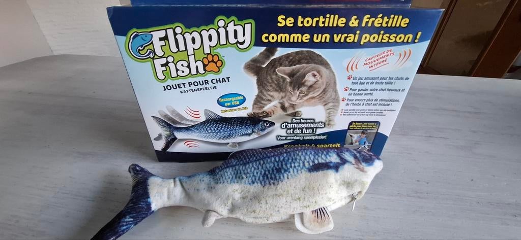 Flippity Fish kattenspeeltje, Ophalen of Verzenden, Zo goed als nieuw