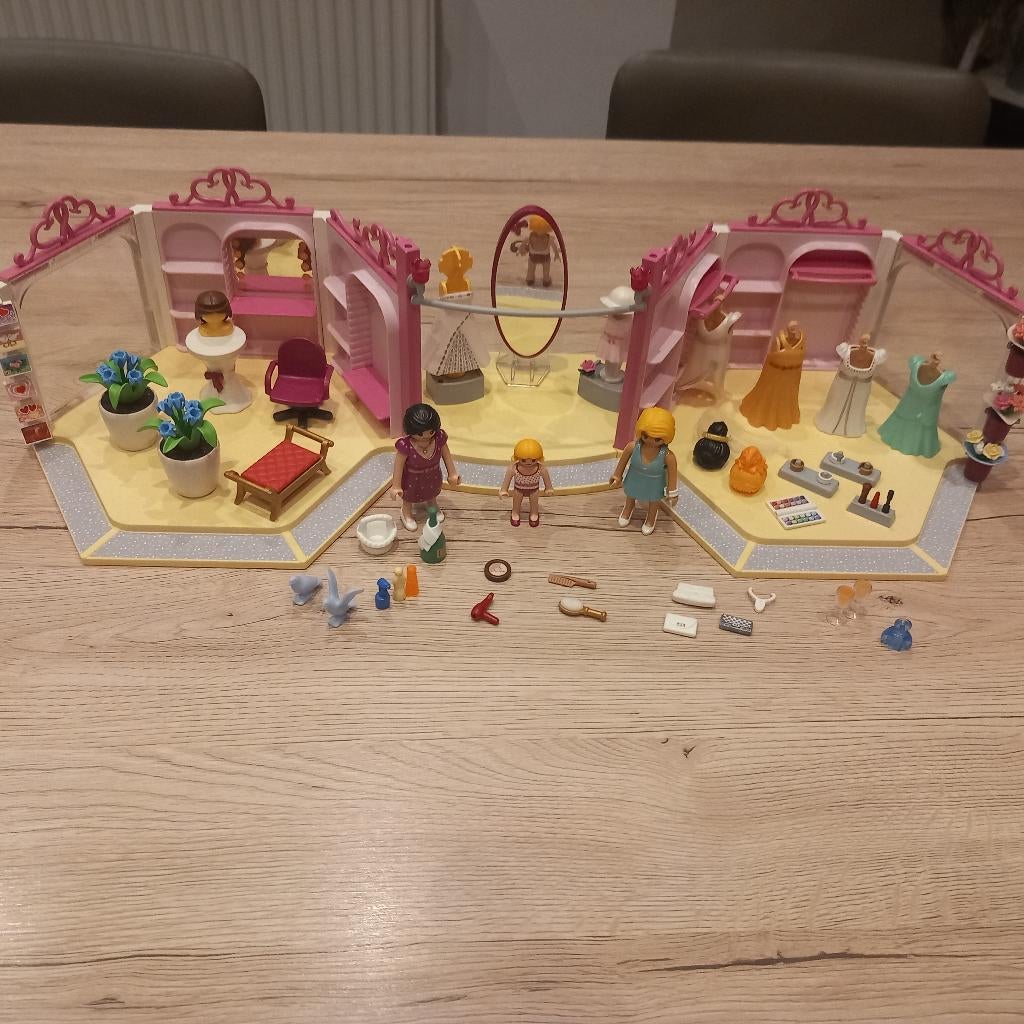 9226 Bruidsboetiek trouwjurken Playmobil, Kinderen en Baby's, Speelgoed | Playmobil, Ophalen of Verzenden, Gebruikt, Complete set