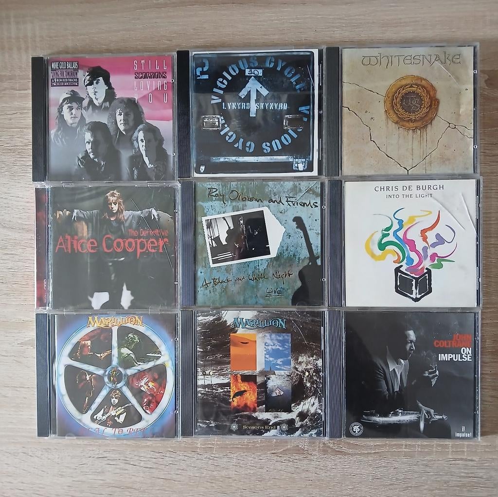 9 cd's verkocht in 1 set!, Cd's en Dvd's, Verzenden, Gebruikt
