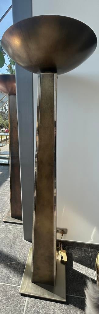 Lampe haut de gamme Belgo Chrom sur pied, Enlèvement, Utilisé