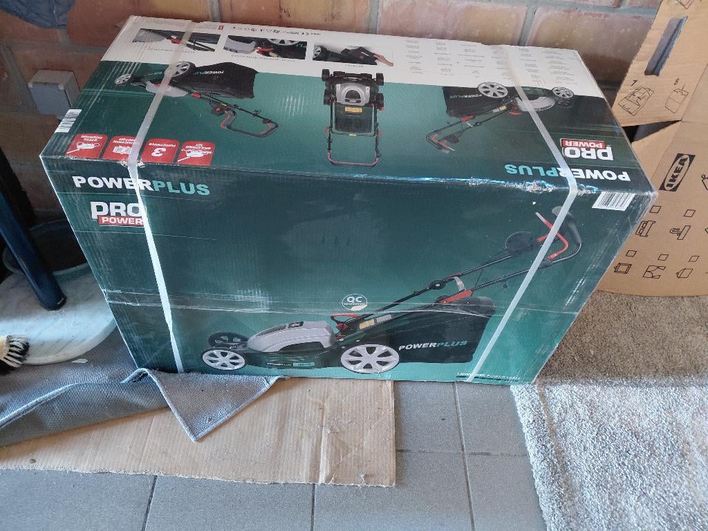 Grasmaaier Powerplus, Ophalen, Elektrische grasmaaier, Nieuw, Powerplus