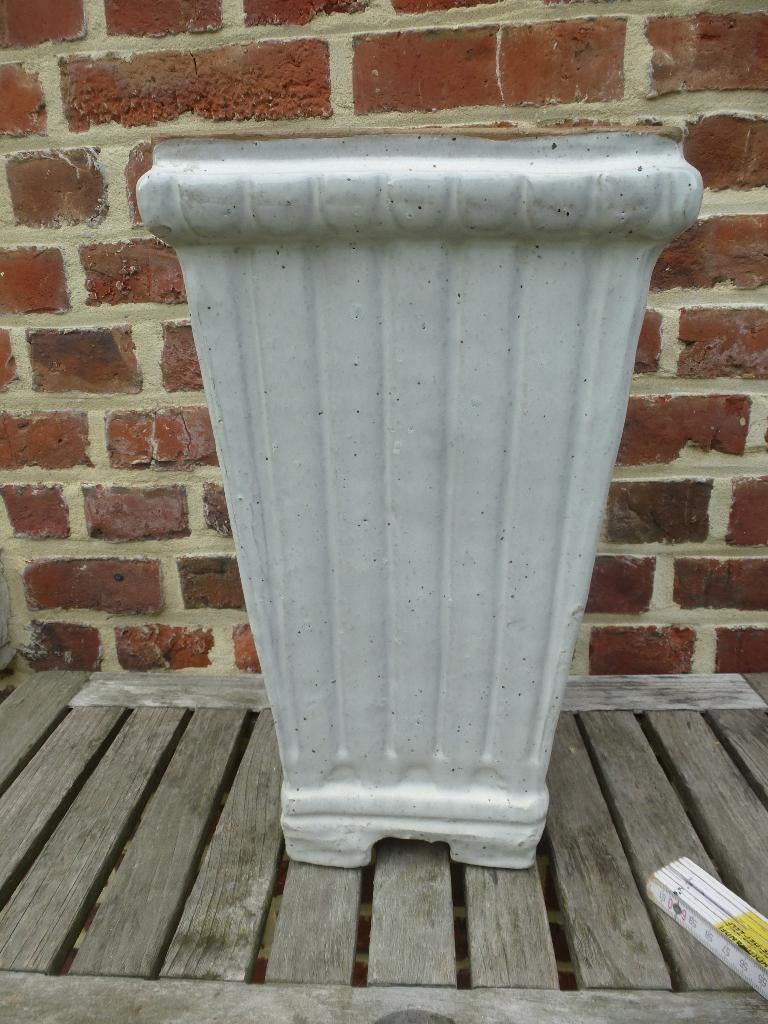 VASE EN TERRE CUITE ÉMAILLÉE 9 kg, Enlèvement, Comme neuf, Poterie ou Porcelaine, Moins de 50 cm