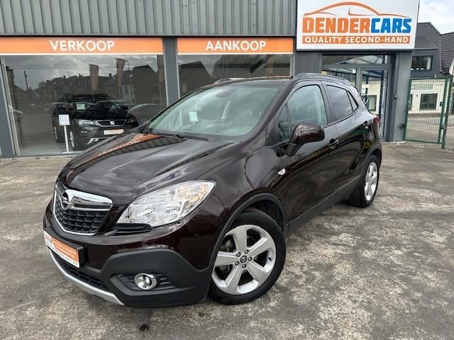 Opel Mokka, 1.6i benzine, 2013, 52.564km's + Garantie, Auto's, Bluetooth, Euro 5, Bruin, https://public.car-pass.be/vhr/caf05302-800e-4ff8-a2d7-48c9a21f2597