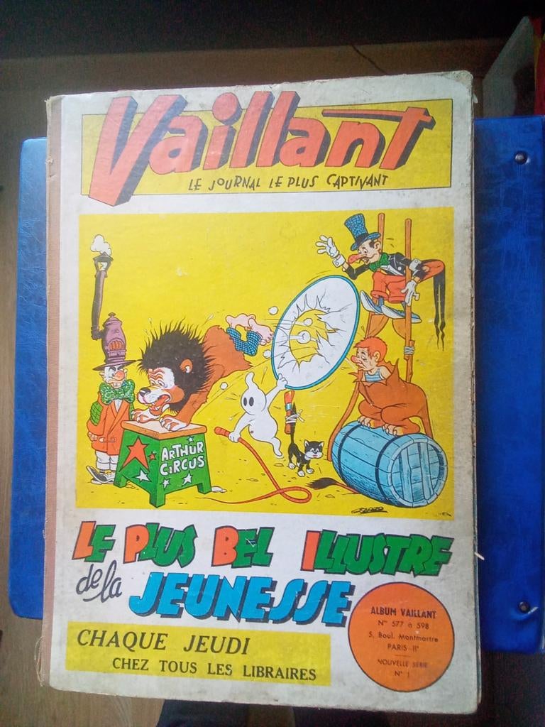 Strip Vaillant (1950), Boeken, Ophalen of Verzenden