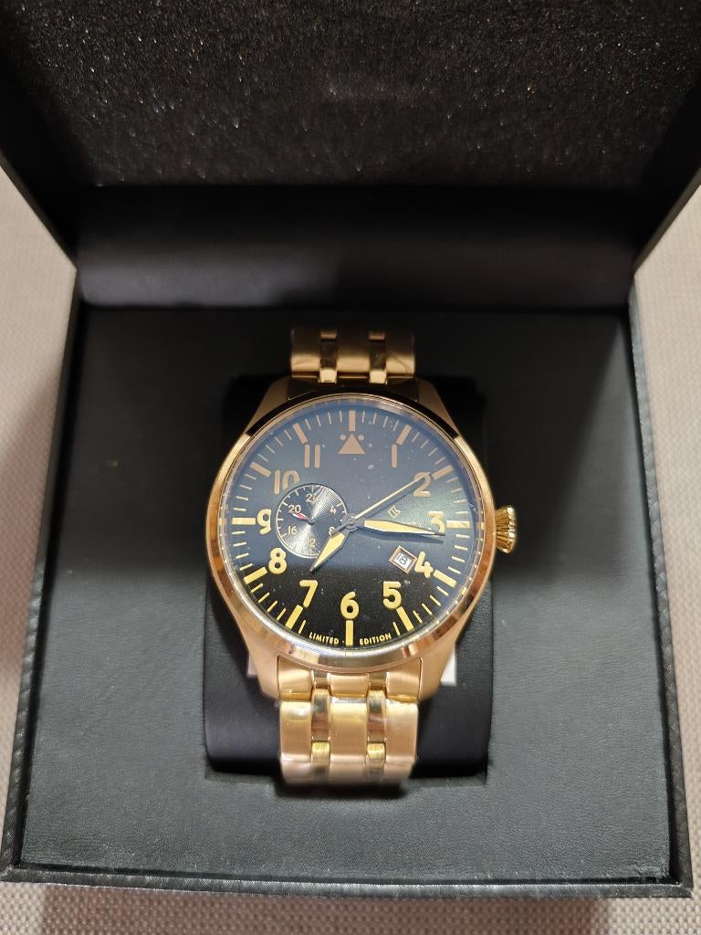 Polshorloge Alpha Sierra voor heren, Acier, Enlèvement, Acier, Neuf