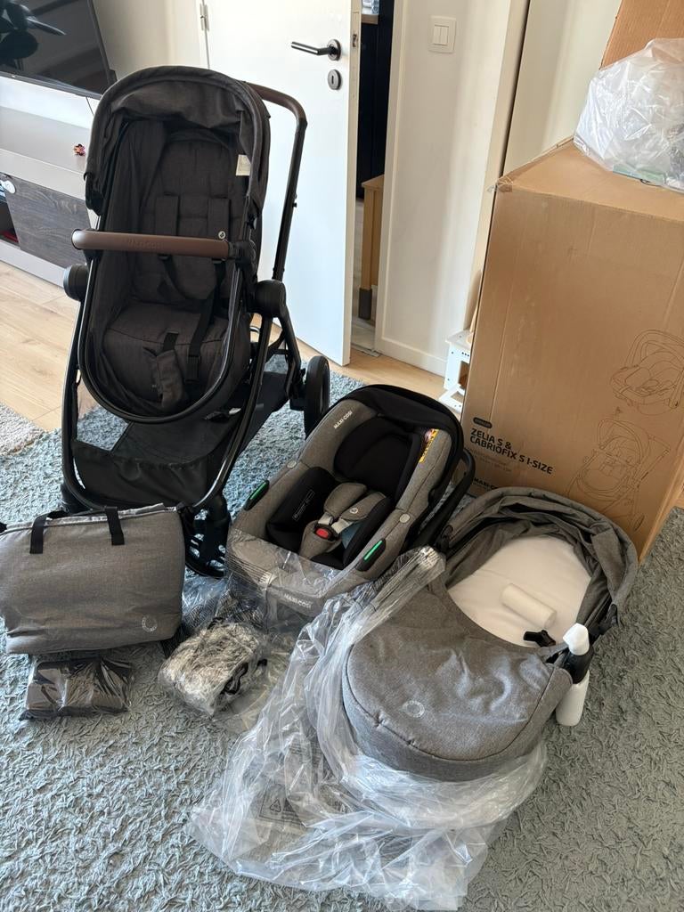 Maxi-Cosi Zelia S Trio Set – Bijna nieuw!, Enlèvement, Comme neuf, Poussette, Maxi-Cosi