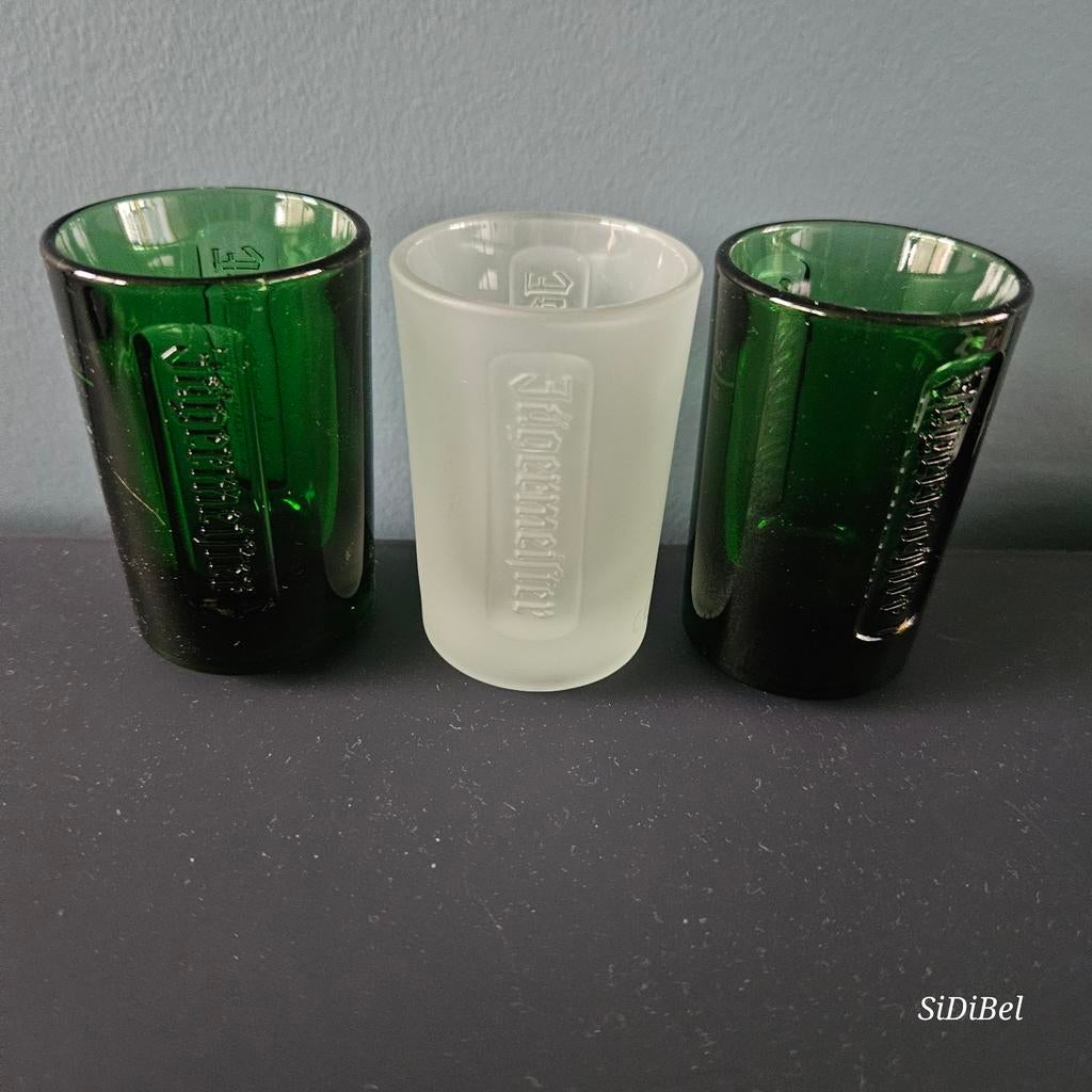 Jågermeister glaasjes. 2cl. 2€/stuk.  5€ voor alledrie, Collections, Enlèvement ou Envoi