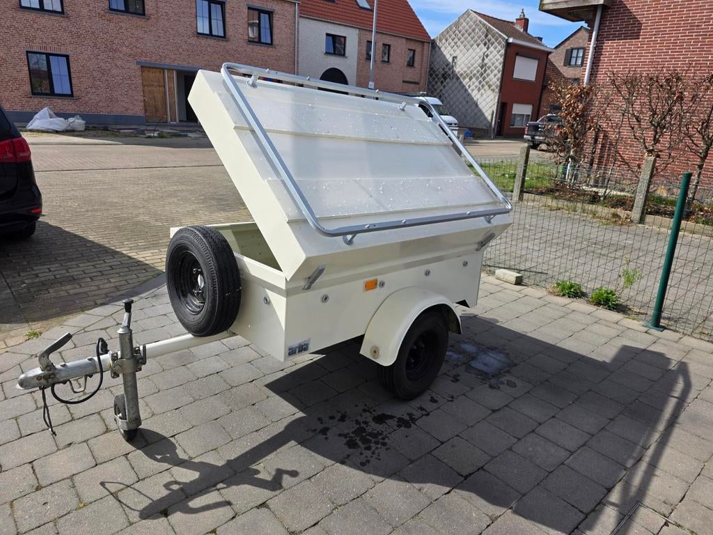 Saris Bagagewagen met Hardtop & Reservewiel, Auto diversen, Aanhangers en Bagagewagens, Ophalen