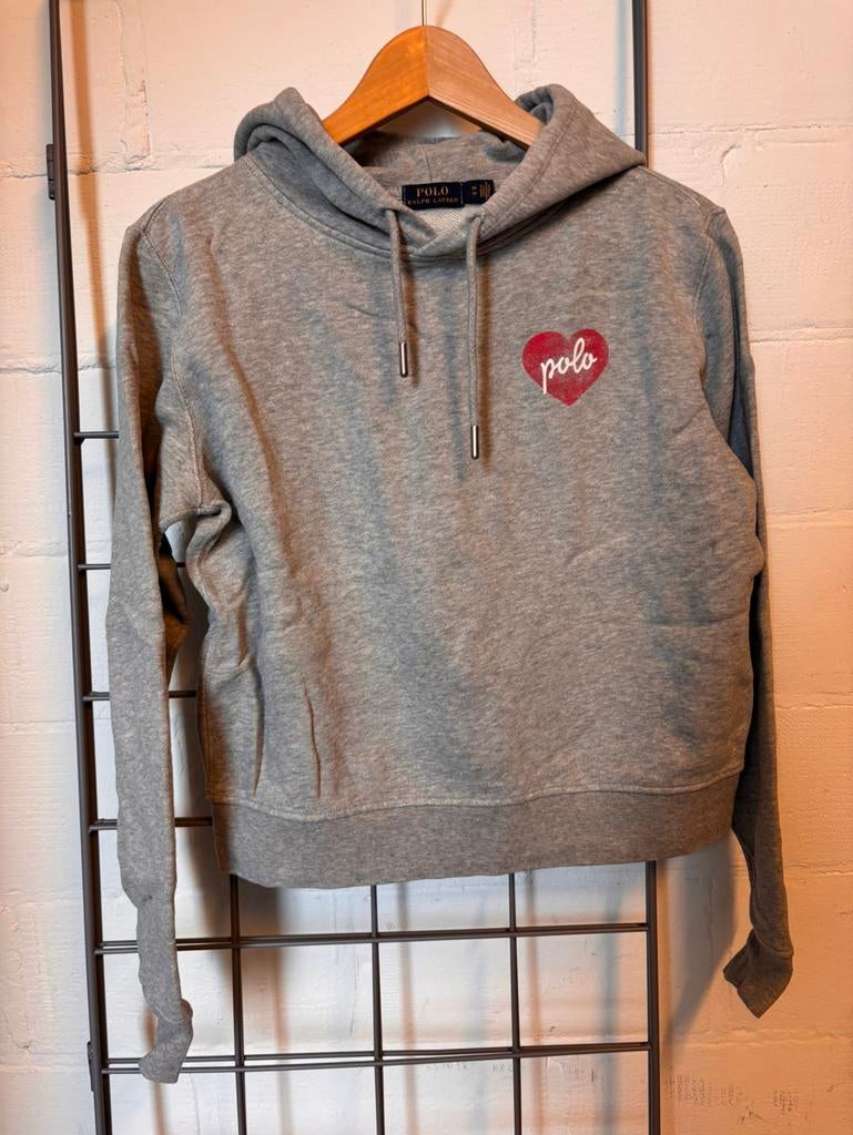 Sweater met kap - Polo Ralph Lauren - xs, Ophalen of Verzenden, Zo goed als nieuw, Maat 34 (XS) of kleiner, Grijs