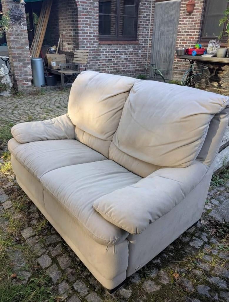 Fauteuil 2 places gratuit 2 zitplaatsen Gratis, Gebruikt, Tweepersoons, Stof