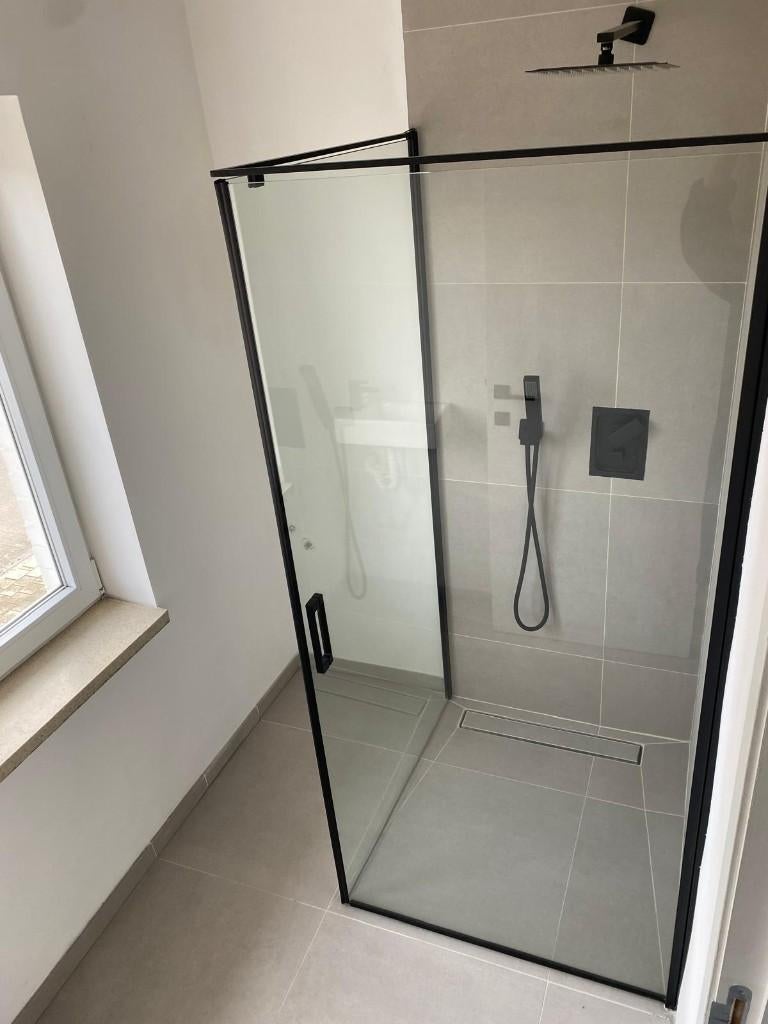 Douchecabine Zwart, Doe-het-zelf en Bouw, Sanitair, Ophalen, Nieuw, Douche