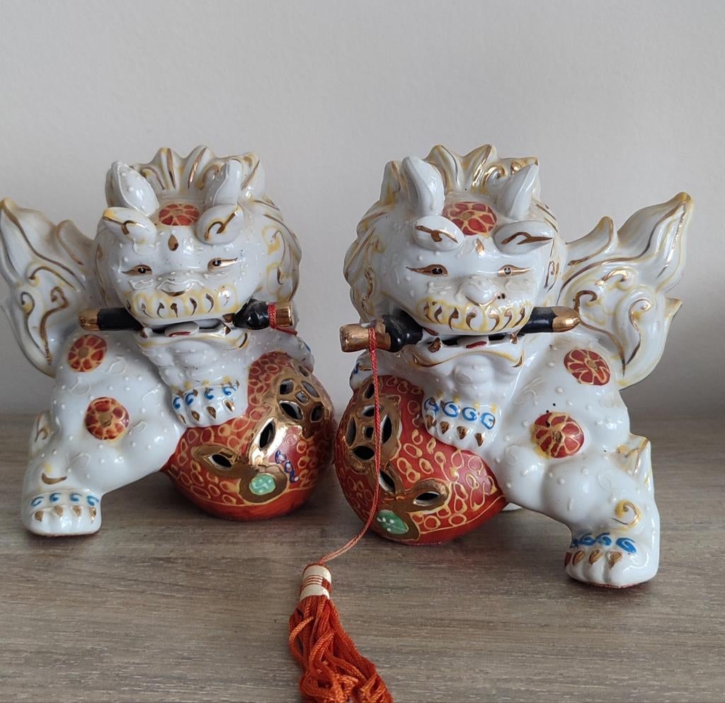 Paire de chiens Fu chinois, Enlèvement ou Envoi