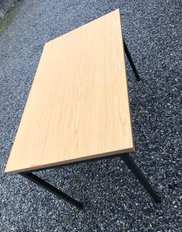 Table bureau professionnel, Enlèvement, Comme neuf, Chêne