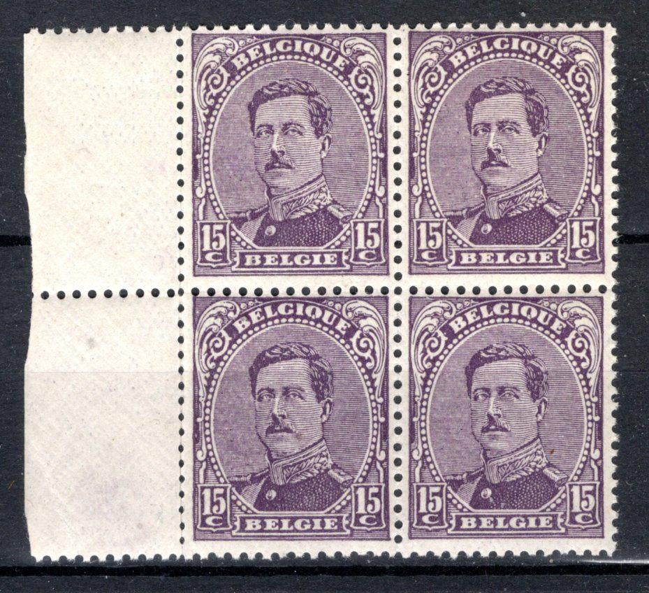 139 MNH 1915 - S.M. le Roi Albert (14 pièces), Enlèvement ou Envoi, Non oblitéré, Neuf