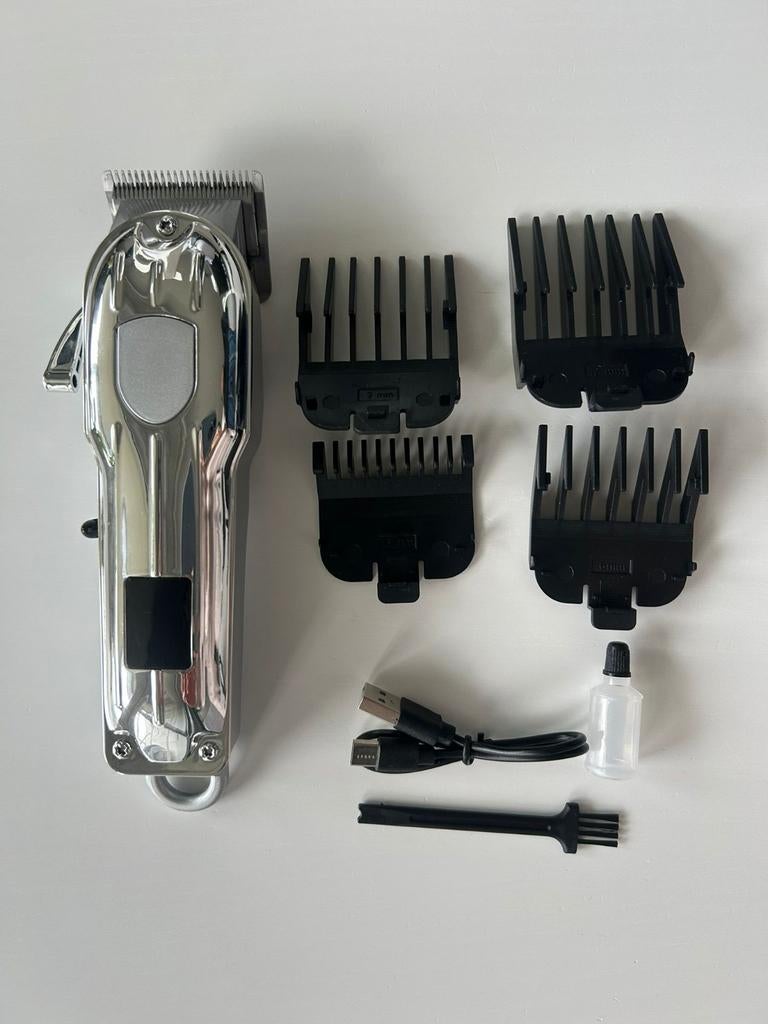 Nieuwe tondeuse voor heren/, Ophalen