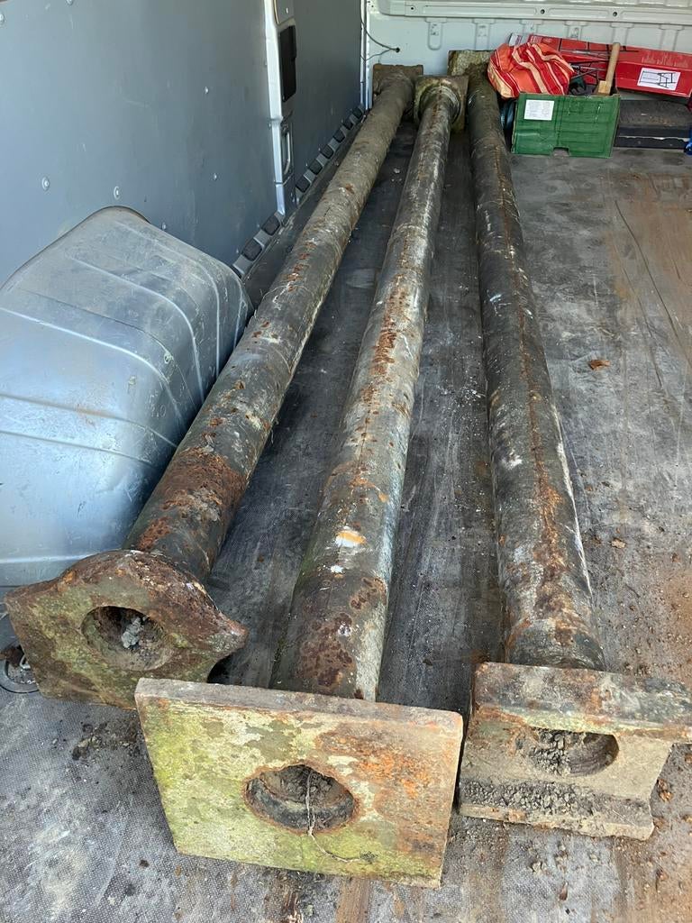 Gietijzeren palen, Doe-het-zelf en Bouw, Metalen, Ophalen