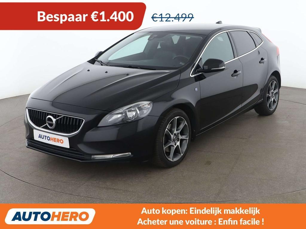 Volvo V40 2.0 T3 Ocean Race (bj 2016), Auto's, Voorwielaandrijving, USB, Gebruikt, Zwart